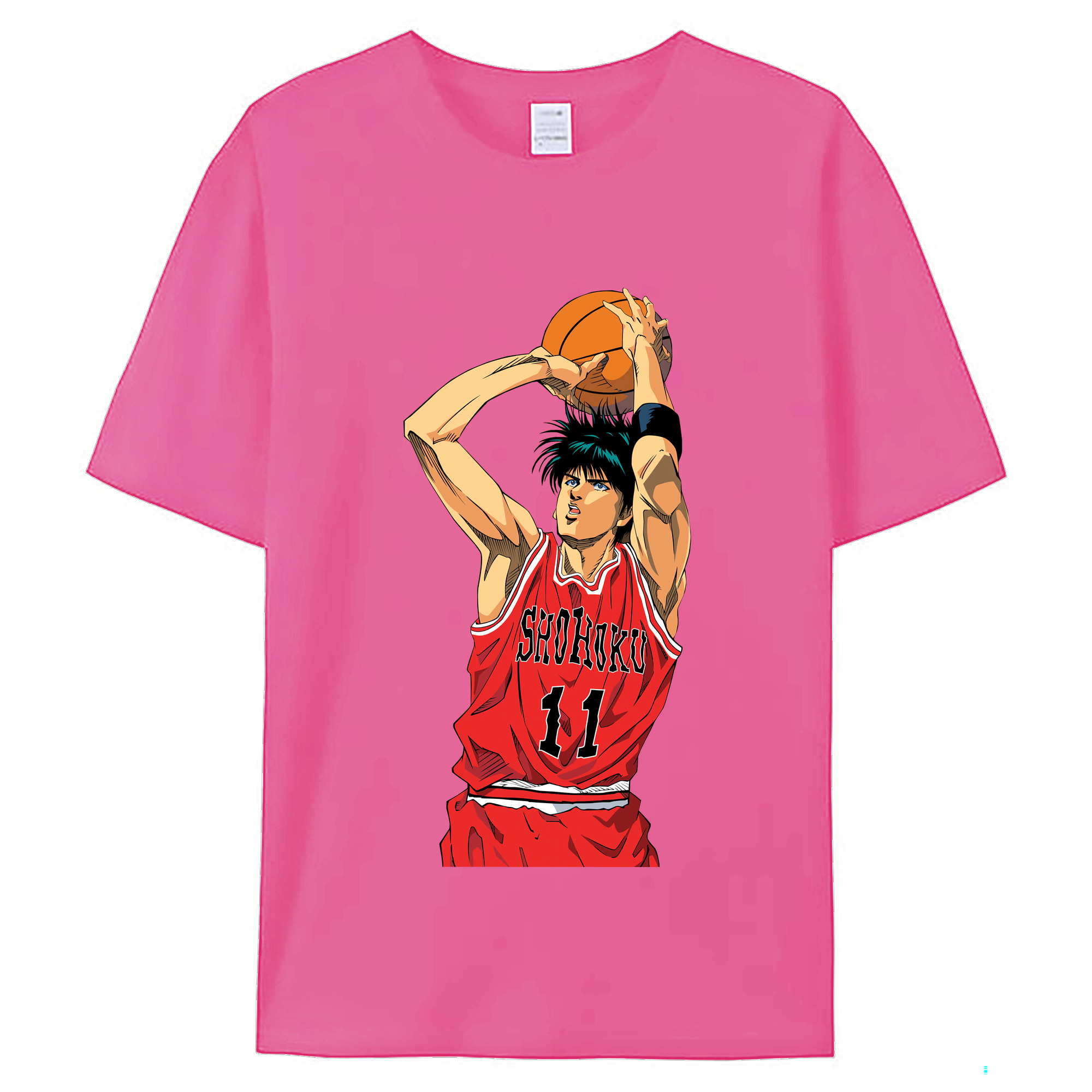 （画像用） SLAM DUNK／スラムダンク レディースカジュアルプリントTシャツ（綿100％）
